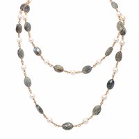 Necklace Lucos Woman in Silver Perla ESCO626